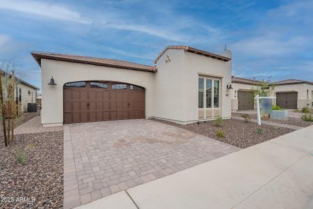 New construction Single-Family house 578 E Las Puertas Ln, Queen Creek, AZ 85140 Genova Exterior A- photo 2 2