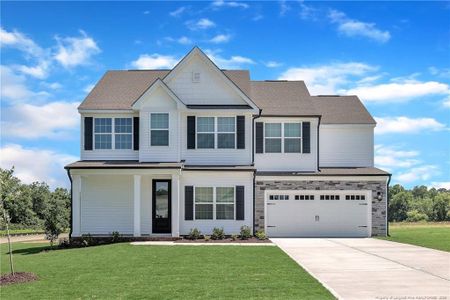 New construction Single-Family house 85 Camp Rock Rd, Lillington, NC 27546 - image
