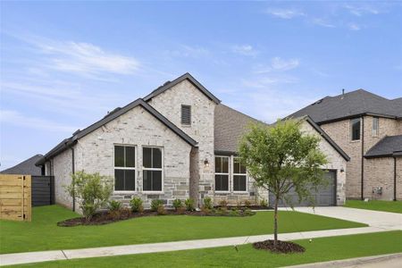 New construction Single-Family house 653 Begonia Wy, Little Elm, TX 76227 Brayden- photo 1 1