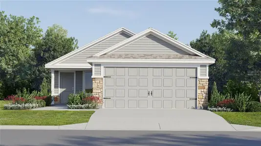 New construction Single-Family house 3938 Amers Lp, Haines City, FL 33844 plan Kitson - image