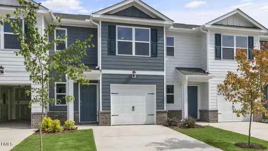 New construction Townhouse house 561 Stream Walk Xing, Wendell, NC 27591 plan PEARSON - image