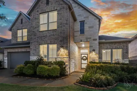 New construction Single-Family house 5510 Rocky Banks Wy, Fulshear, TX 77441 plan Fulbright - image