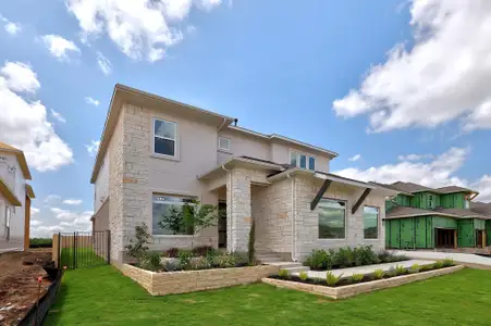 New construction Single-Family house 128 Irvine Pass, Liberty Hill, TX 78642 plan Elissa - image