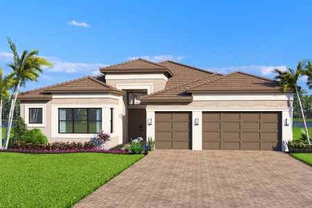New construction Single-Family house 12320 Sw Calm Pointe Ct, Port St. Lucie, FL 34987 plan Lucerne - image