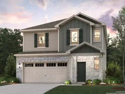 New construction Single-Family house 6502 Bufflehead Bnd, Leon Valley, TX 78240 plan Rudy - 1900 - image