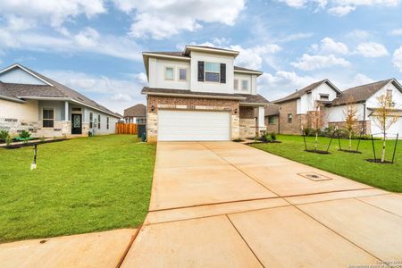 New construction Single-Family house 4968 Park Manor, Schertz, TX 78124 The Trenton- photo 0