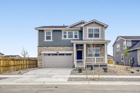 New construction Single-Family house 229 Kobe Ln, Johnstown, CO 80534 plan Marigold - image