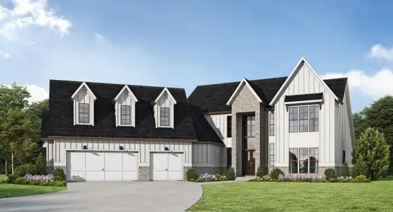 New construction Single-Family house 3410 Tate Ln, Cumming, GA 30041 plan Ashley - image