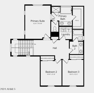 New construction Single-Family house 14144 W Buckskin Trl, Surprise, AZ 85387 Plan CC-RM3- photo 2 2