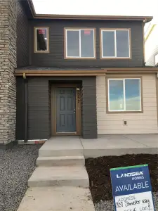 New construction Duplex house 257 Shoveler Way, Johnstown, CO 80534 Denali- photo 0