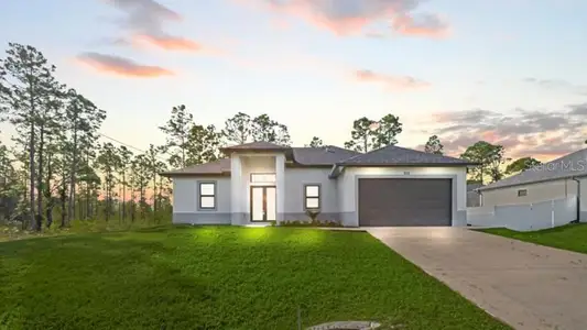 New construction Single-Family house 932 Maddock St E, Lehigh Acres, FL 33974 - image