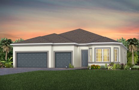 New construction Single-Family house 10718 Pahokee Beach Place, Orlando, FL 32827 Ashby- photo 0