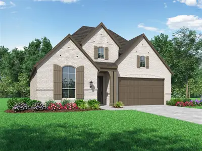 New construction Single-Family house 1033 Alberta Spruce Rd, Dish, TX 76247 plan Glenhurst - image