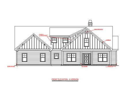 New construction Single-Family house Newnan, GA 30265 plan Benson B XL - image