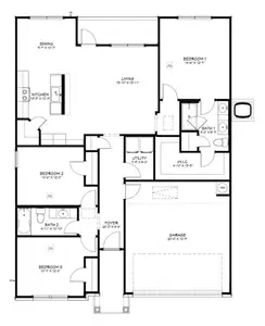 New construction Single-Family house 119 Grand Canyon Dr, Copperas Cove, TX 76522 plan Trinity - image 3