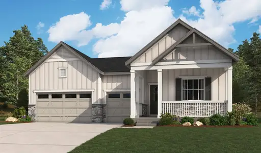 New construction Single-Family house Aurora, CO 80138 plan Powell - image