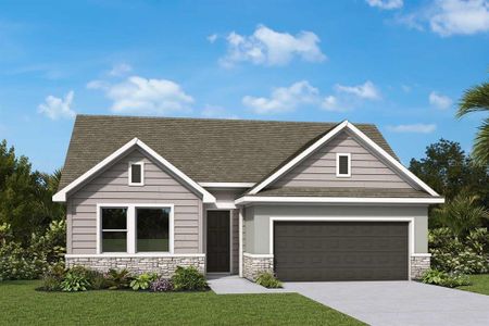 New construction Single-Family house 5159 Creek Sand Dr, Apollo Beach, FL 33572 plan The Northglen - image
