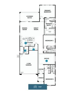 New construction Single-Family house 7935 W Loma Ln, Peoria, AZ 85345 plan Plan 4013 - image
