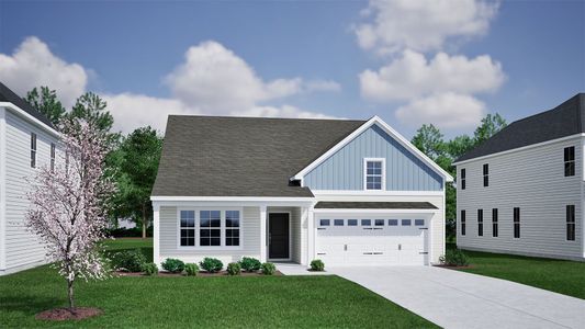 New construction Single-Family house 737 Mallory Dr, Sneads Ferry, NC 28460 plan Gwinnett II - image