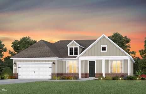 New construction Single-Family house 1900 Del Webb Gardens Drive, Fuquay Varina, NC 27526 Stardom- photo 0