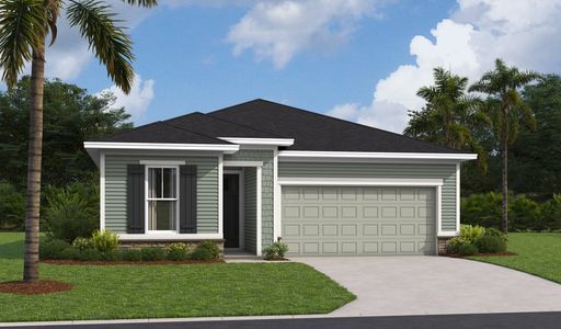 New construction Single-Family house 5702 Tomahawk Lake Drive, Jacksonville, FL 32254 Larimar- photo 0