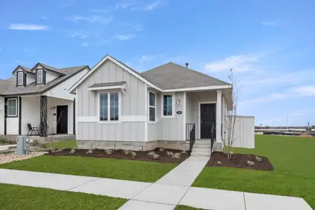 New construction Single-Family house 3085 Winding Creek Rd, Kyle, TX 78640 plan 1105 Casetta - image