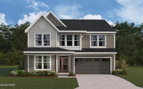 New construction Single-Family house 831 Crystal Bayou Blvd, Panama City Beach, FL 32407 plan Ivy - image
