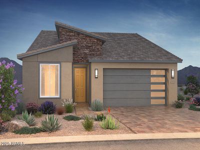 New construction Single-Family house 33364 N 130Th Ln, Peoria, AZ 85383 plan Aspire Elevation C - image
