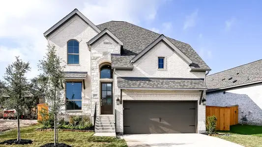 New construction Single-Family house 277 Basket Flower Lp, Kyle, TX 78640 plan 2442W - image