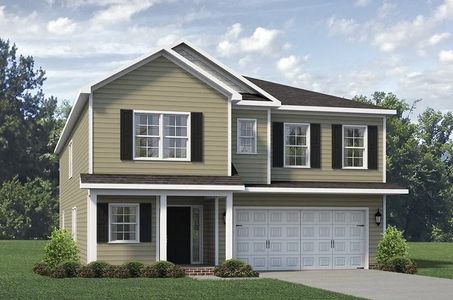 New construction Single-Family house 221 Royal Pines Dr, Trinity, NC 27370 plan Asheville - image
