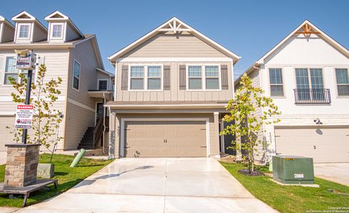 New construction Single-Family house 9007 Summerwood Bend, San Antonio, TX 78254 Osbourne- photo 0