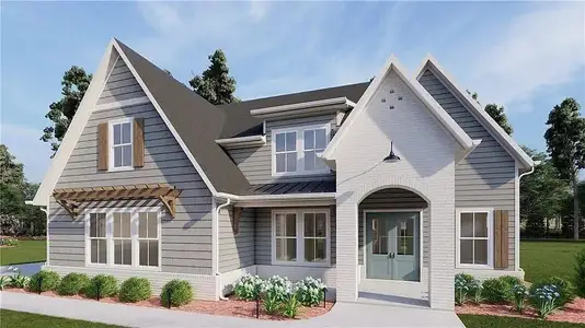 New construction Single-Family house 8330 Creekside Overlook Dr, Gainesville, GA 30506 - image