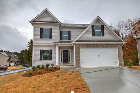 New construction Single-Family house 160 Elivia Way, Dallas, GA 30132 Liberty- photo 0