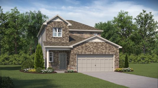 New construction Single-Family house 433 Amsterdam Wy, Hampton, GA 30228 plan Columbia - image
