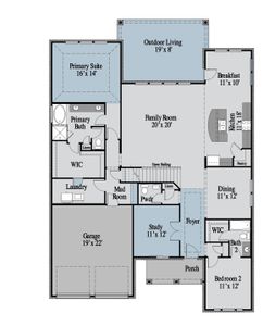 New construction Single-Family house 415 Sedgwick Dr, Fate, TX 75189 plan The Whitney - image 5