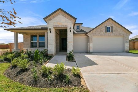 New construction Single-Family house 3027 Hidden Mist Drive, Texas City, TX 77568 The George C- photo 0