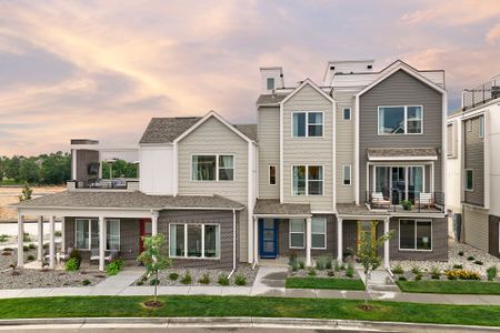 New construction Townhouse house 888 S Valentia St, Unit 11-102, Denver, CO 80247 A Plan- photo 2 2