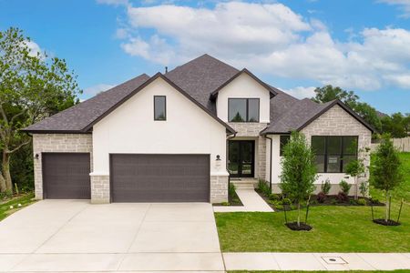 New construction Single-Family house 2117 Crimson Sunset Dr, Georgetown, TX 78628 plan Overlook - image