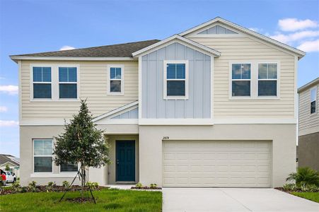 New construction Single-Family house 12894 Canter Call Rd, Lithia, FL 33547 Mariana- photo 0