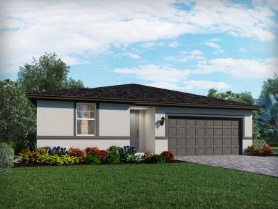 New construction Single-Family house 833 Silverado Trail Dr, Haines City, FL 33844 plan Hibiscus - image