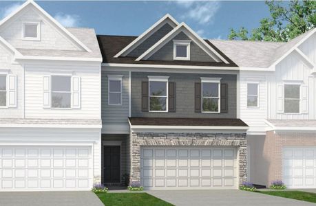 New construction Townhouse house 2445 Ravencliff Dr, Unit 86, Austell, GA 30168 - image