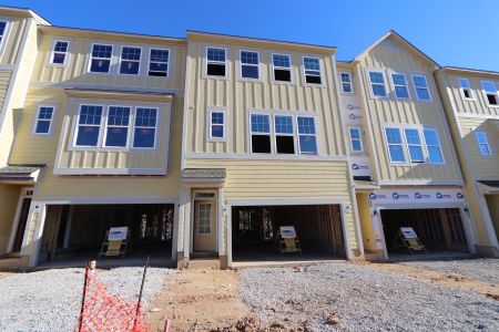 New construction Townhouse house 2313 Bay Minette Sta, Apex, NC 27502 Hyde Park - Front Entry Townhomes- photo 4 4