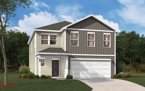 New construction Single-Family house 4748 Old Leesburg Rd, Hopkins, SC 29061 plan Frazier - image