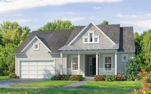 New construction Single-Family house 54 Broadwater Rd, Ormond Beach, FL 32174 plan Davenport - Elite Series | 60' Wide Lots - image