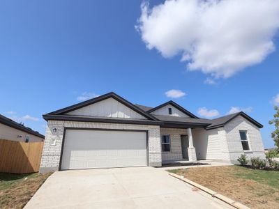 New construction Single-Family house 10201 Majestic Hawk Wy, Buda, TX 78610 plan Arlington - Smart Series - image