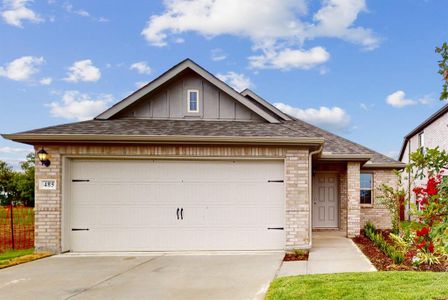 New construction Single-Family house 485 Silent Pond Park, Lavon, TX 75166 Boxwood - 30' Smart Series- photo 0