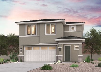 New construction Single-Family house 12470 N 304th Dr, Buckeye, AZ 85396 plan Ponderosa - image