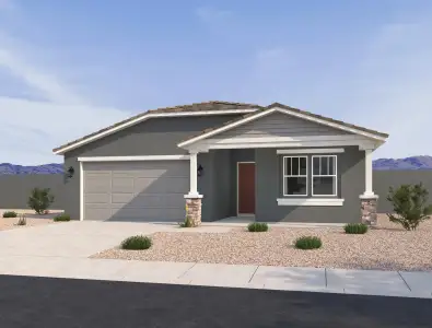 New construction Single-Family house 18217 W Buchanan St, Goodyear, AZ 85338 plan Lavender - image