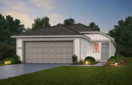 New construction Single-Family house 1580 Golden Wheat, New Braunfels, TX 78130 plan Beeville - image