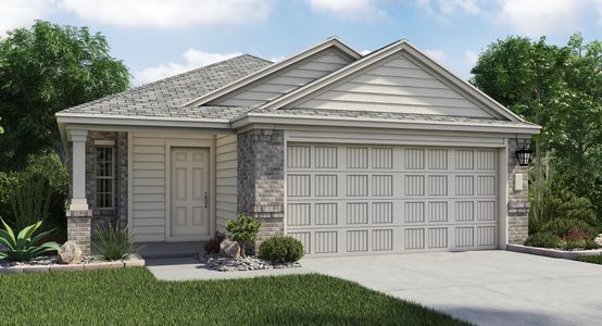 New construction Single-Family house 1402 Hermosa Gdns, Georgetown, TX 78628 plan Marion - image